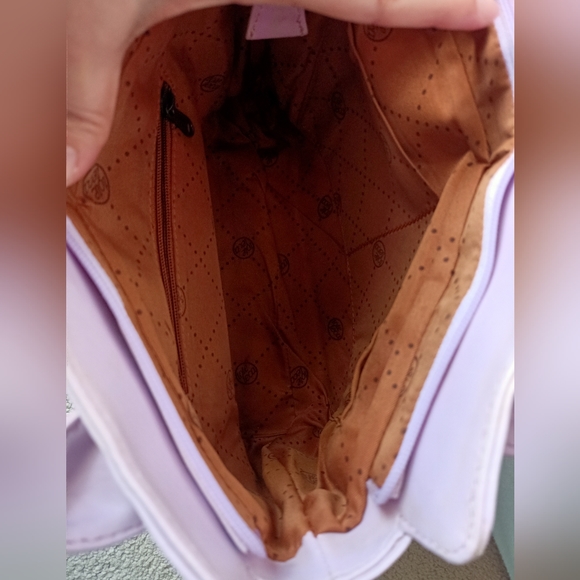 Pastel lavender quilted handbag - Picture 3 of 6